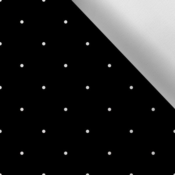 Softshell invernale - punti bianchi 4 mm su nero