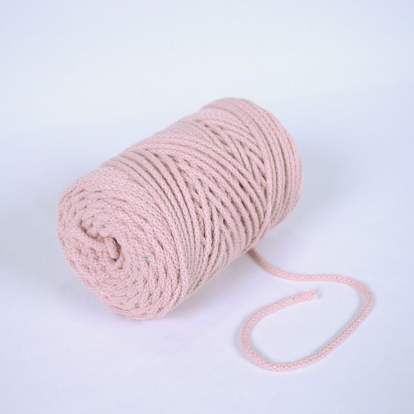 Corda di cotone premium 6 mm - rosa chiara