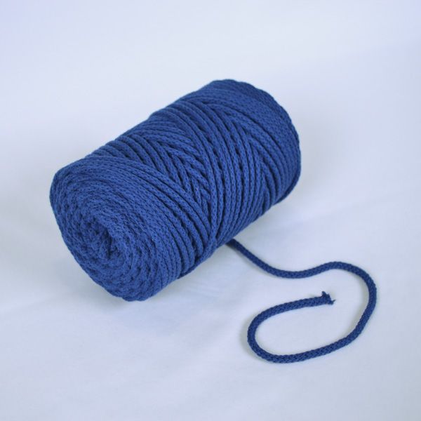 Corda di cotone premium 6 mm - parigi blu