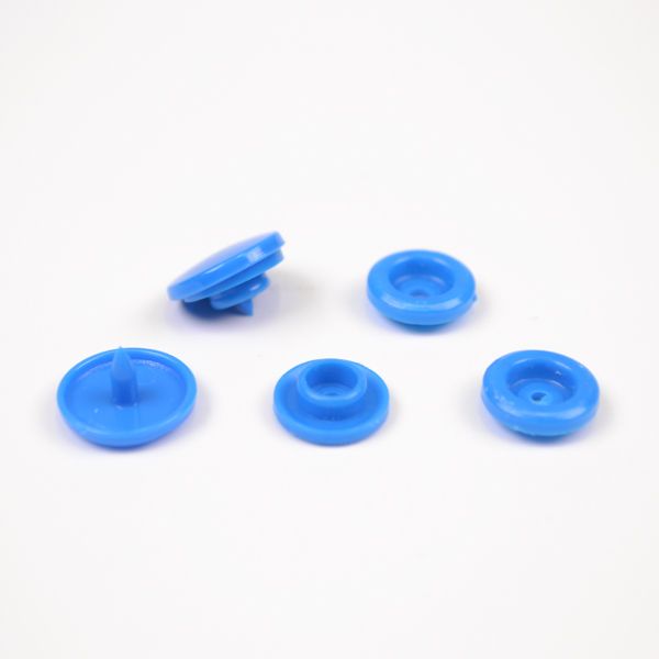 Bottoni automatici 10mm parigi blu - confezione da 20