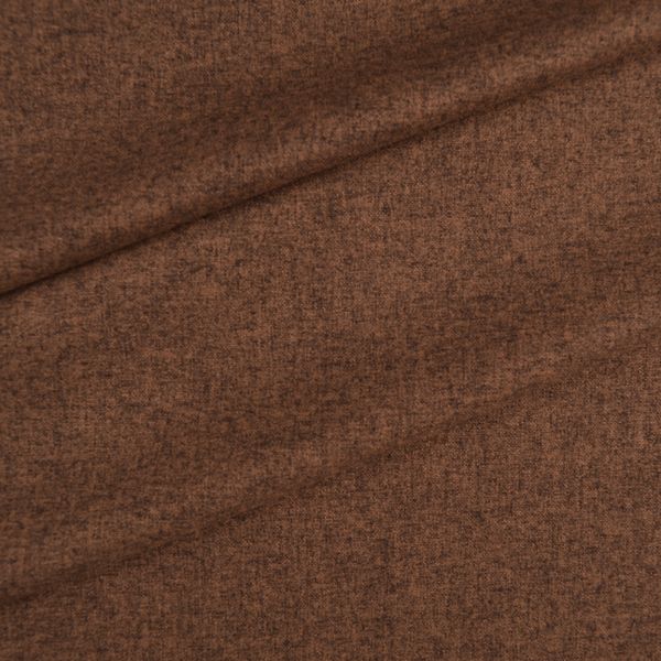Tessuto da rivestimento in lana Baku marrone scuro