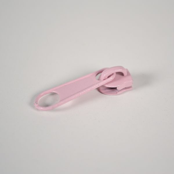 Cursore in metallo per cerniere TKY #3 mm rosa antico