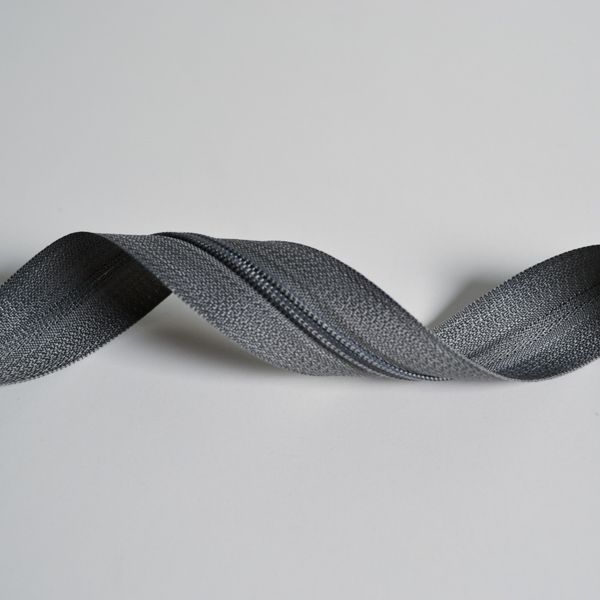 Cursore in metallo per cerniere TKY #3 mm grigio
