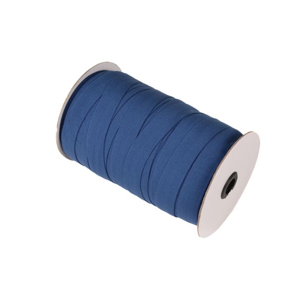 Elastico bordatura 20 mm - blu metallico