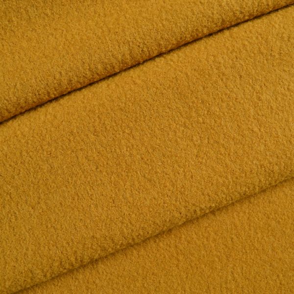 Tessuto per cappotti Loden in lana -  senape
