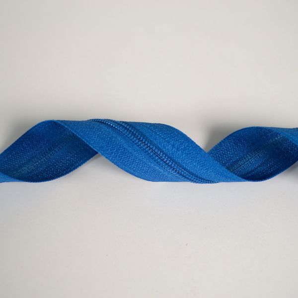 Cursore in metallo per cerniere TKY #3 mm blu
