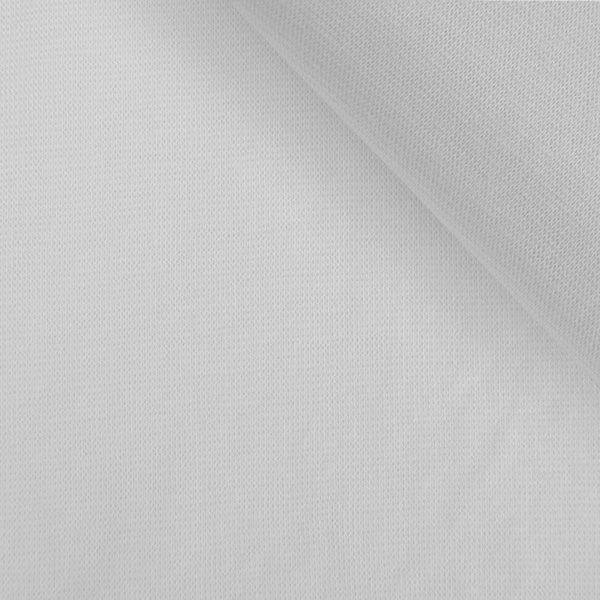Tessuto tubolare per polsini - liscio - OSKAR bianco № 1