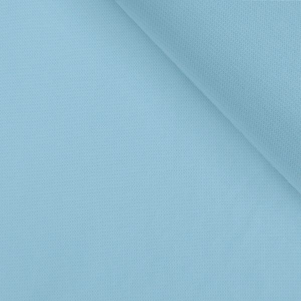 Tessuto tubolare per polsini - liscio - OSKAR blu chiaro № 22