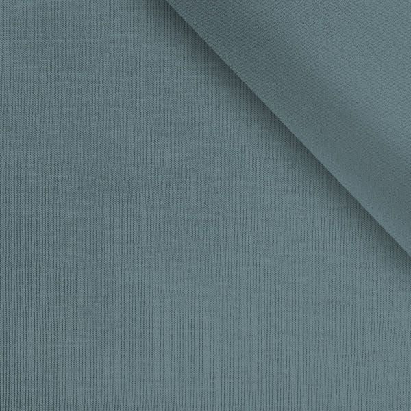 Tessuto tubolare per polsini - a coste - OSKAR grigio-blu № 46