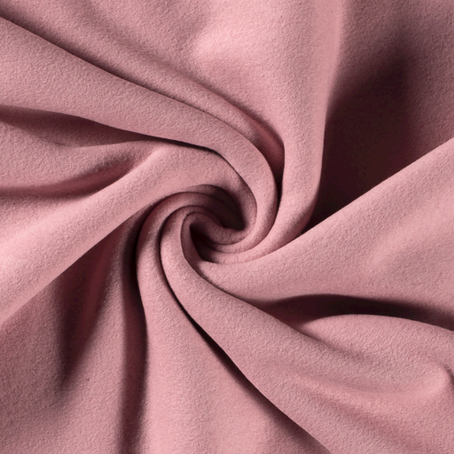 Fleece di cotone premium - rosa antico
