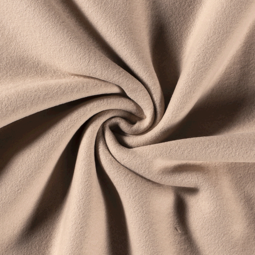 Fleece di cotone premium - beige