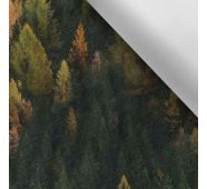Poliestere impermeabile TD/NS - pittura della foresta