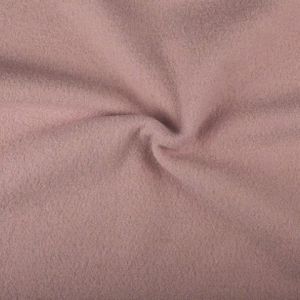 Tessuto per cappotti di lana rosa chiaro