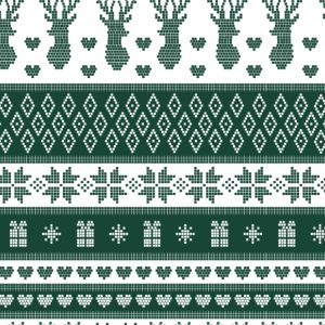 Jersey Takoy - Natale norvegese verde
