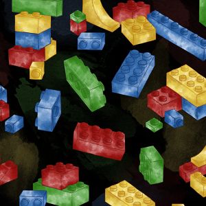 Felpa Takoy 150cm - Lego nero