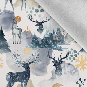  Softshell invernale - cervo bianco 