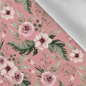 Softshell invernale - in giardino rosa antico