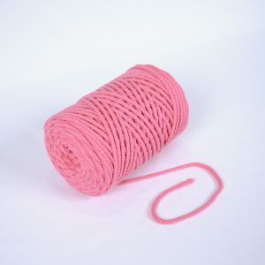 Corda di cotone premium 6 mm - rosa