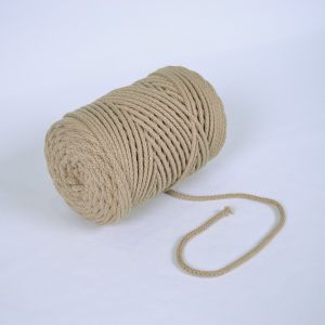 Corda di cotone premium 6 mm - beige