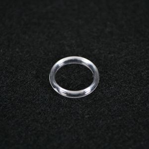 Anello per biancheria intima da 12 mm transparente - Confezione da 10 pz