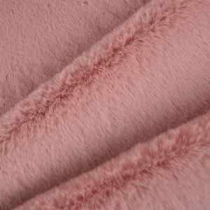 Tessuto pelliccia sintetica AVA - rosa antico