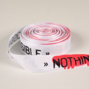 Nastro in tessuto 25mm testi motivazionali - Nothing is impossible