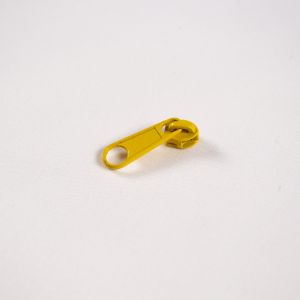 Cursore in metallo per cerniere #3 mm giallo