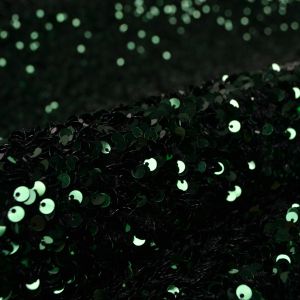 Tessuto di paillettes elasticizzato Pepi - verde