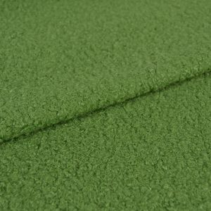 Tessuto per cappotti Bouclé - verde