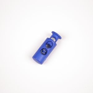 Fermacorda in plastica 5 mm parigi blu - confezione da 10