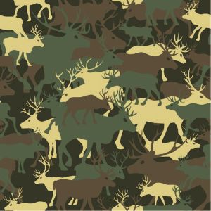 Tessuto per costumi da bagno - Shorts - camouflage cervo