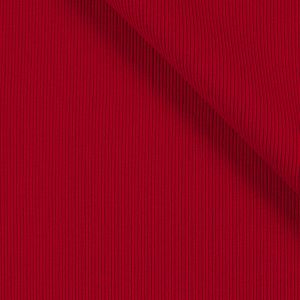 Tessuto tubolare per polsini - a coste - OSKAR rosso № 18