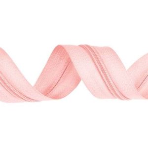 Cerniera al metro da #3 mm - rosa chiaro